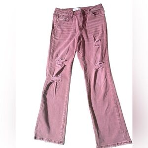 ❤️ Russet Crop Flare Jeans Vervet by Flying Monkey